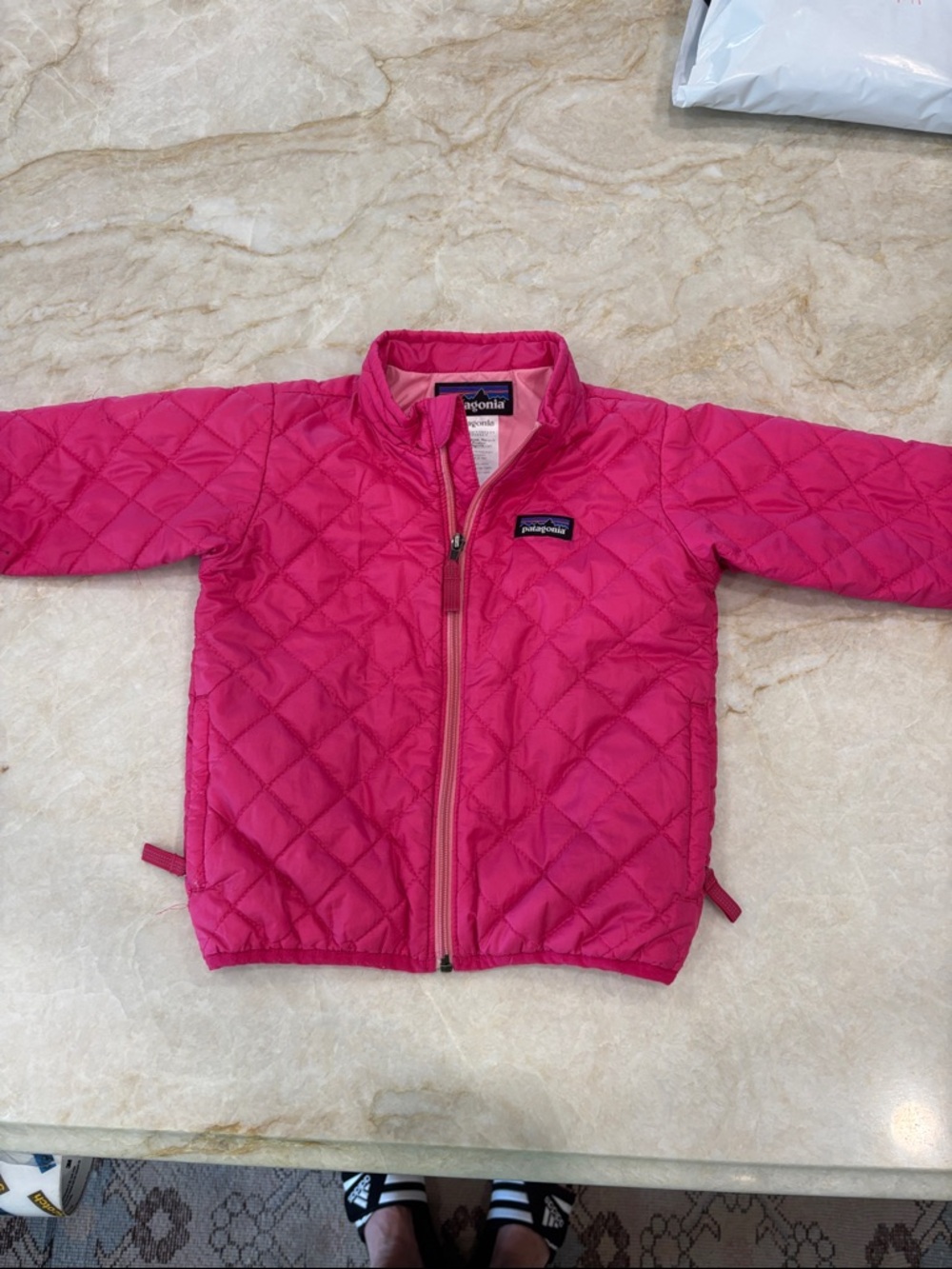 Patagonia Pink Quilted Jacket for Kids